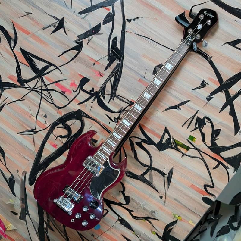 2015 – 2020 Epiphone EB-3 Bass Cherry