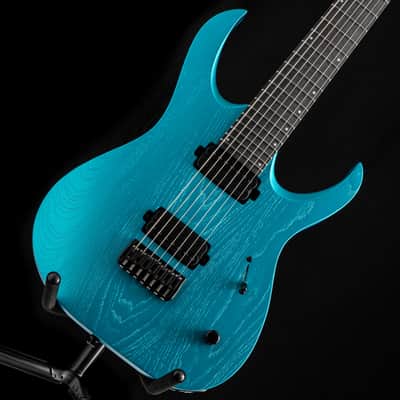 Mayones Duvell DT 7 B26.5 Opal Blue Metallic Matte image 3