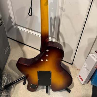 Unknown Headless semi hollow jazz Victor baker style hollowbody guitar forshage orion image 3
