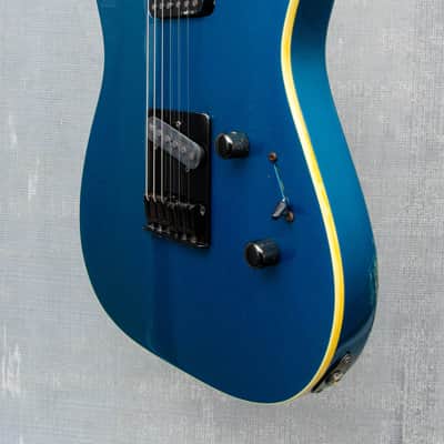 Used Charvel Model 7 (1988-89) (MIJ) - Electric Blue image 5