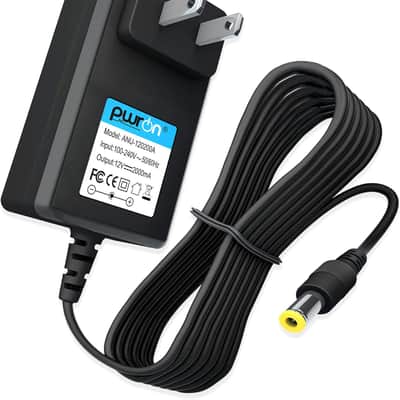 12V Replacement AC to DC Adapter Compatible with Casio Piano Keyboard AD-A12150LW / AD-A1215LW PX-130 PX-350 PX-160 PX-150 CDP-120 CTK-6000 CTK-6300 CTK-7200 CDP-135 WK-6500 WK-6600 AP-220