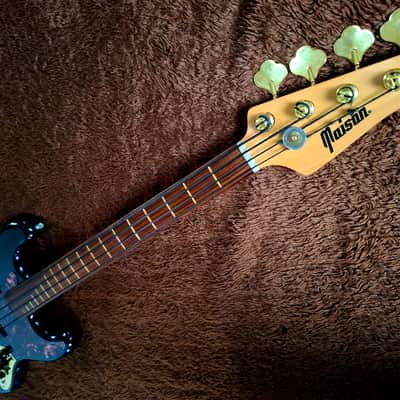 Extremely Rare Vintage 1990 Maison Fretless Jazz Bass Mint Condition And Stunning Looks image 6
