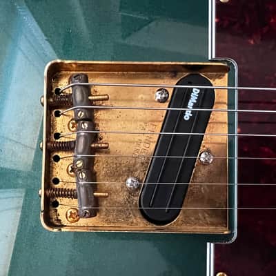 Fender MIJ FSR Collection 75th Anniversary Hybrid II Telecaster - Sherwood Green Metallic w/Dimarzio Chopper T Bridge Pickup (Original Bridge P/U Included): image 16