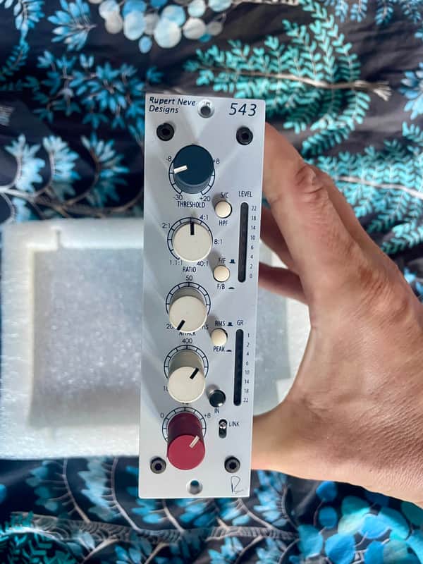 Rupert Neve Designs 543 500 Series Compressor / Limiter Module 2012 - Present - White image 1