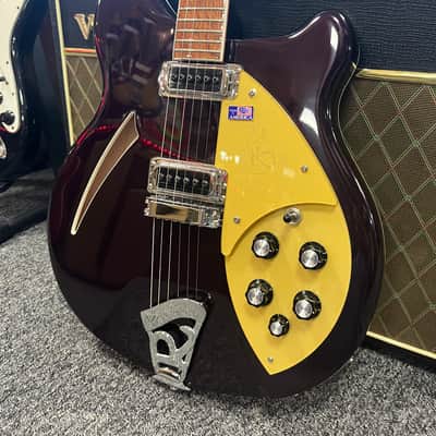 Rickenbacker 360 DCM 75th Anniversary 2007 - Dark Cherry Metallic image 10