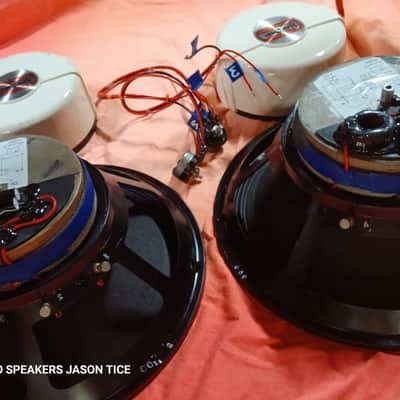 ELECTRO VOICE 15TRX 15" COAXIAL SPEAKERS HI FI COMPLETELY REFABRICATED AT PMR IN OHIO AWESOME OVERHAULS 1965 image 8