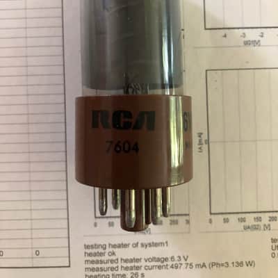Tested Tight Matched Pair NOS RCA 6V6 GTY tubes image 8
