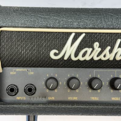 SERVICED Vintage Marshall 3505 Micro Bass head Made in England 1987 (Lead 12) image 8