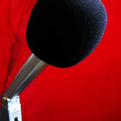 Vintage 1960's Calrad DM63 dynamic omni-directional microphone Dual Z / Hi Z harp mic w accessories Olson Lafayette image 6