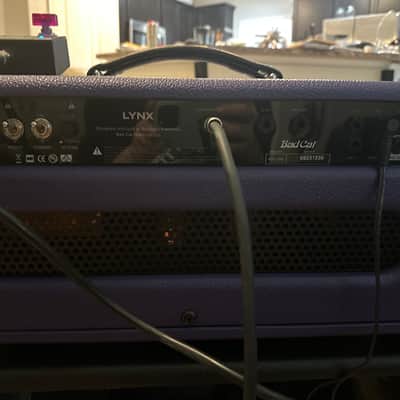 Bad Cat Bad Cat Lynx 50W Tube Head (Model BCP-2206) - Custom Amethyst Finish image 10