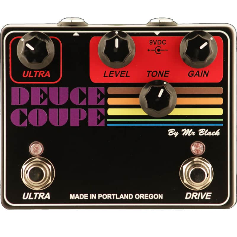 Mr Black Pedals Deuce Coupe Overdrive Pedal image 1
