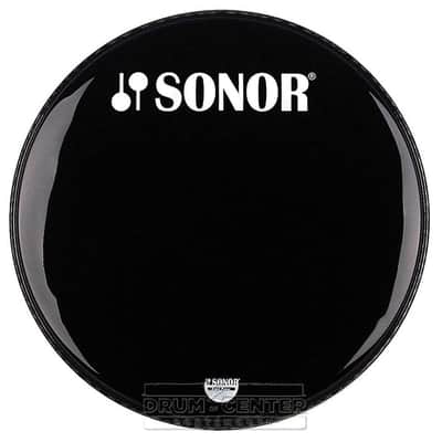 Sonor Bass Drum Logo Head 22" Black