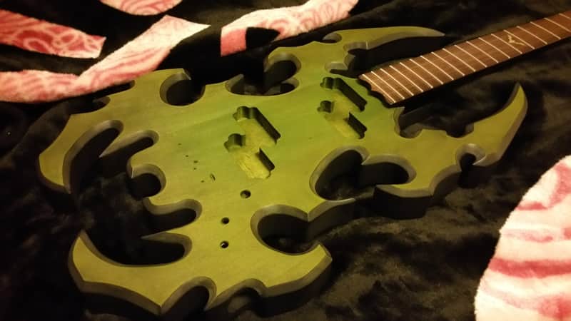 One of a kind! Handmade Custom Bass image 1