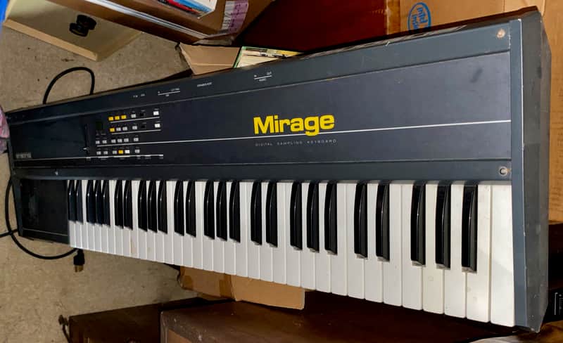 Ensoniq Mirage DSK-8 Digital Sampling Keyboard 1984 - Grey image 1