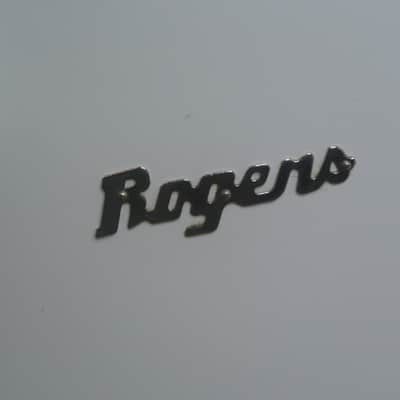 ADD this RARE Rogers USA 18" NEW ENGLAND WHITE FLOOR TOM to YOUR DRUM SET! RL943 image 2