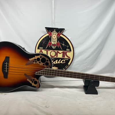 Ovation CEB44 Celebrity 4-String Acoustic Electric Bass - New England Burst