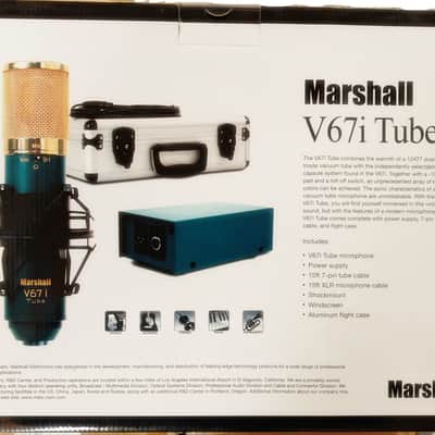 Rare Made in USA MXL/Marshall V67i Vacuum Tube Dual Capsule Condenser Mic 2010 image 3