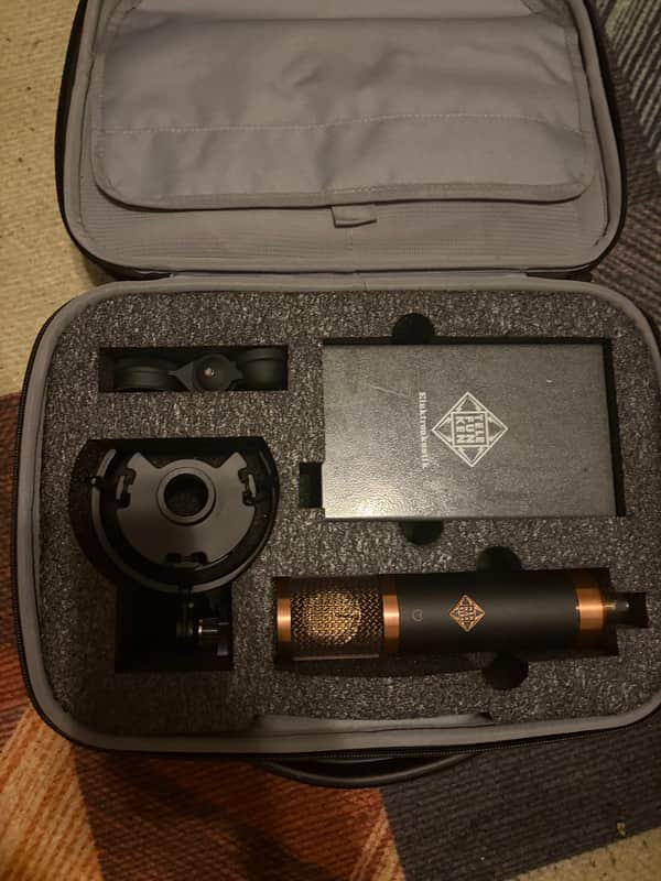 Telefunken TF29 Copperhead Large Diaphragm Cardioid Tube Condenser Microphone 2019 - Black image 1