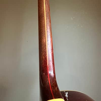1962 GUILD SF-350 Stratford Starfire in Incredibly Rare All-Mahogany Cherry Finish image 14