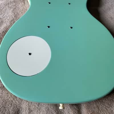 Danelectro Guitar ’56-U2 Reissue 1999 - Aqua Blue image 6