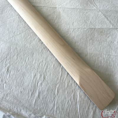 Guitar Mill T-Style Replacement Neck / 2 pc. Maple & Indian Rosewood / ROUND HEEL / Chunky C / Compound Radius / Bone Nut (#GIN-3467) image 8