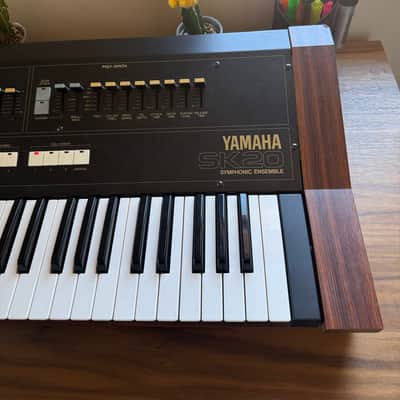 Yamaha SK-20 Symphonic Ensemble Synthesizer 1979 - 1980 - Black image 4