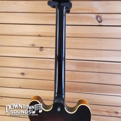 Early 90s Orville By Gibson ES-335vs Semi-Hollow Electric Guitar with TKL Hard Case - Vintage Sunburst, DiMarzio PAF PUs, just under 8lbs Bild 9