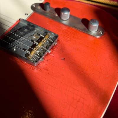 Telecaster Custom Relic style Guitar 2026 - Chili Red image 14