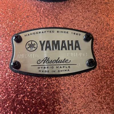 Yamaha AMB2416 Absolute Hybrid Maple - 24 x 16 - Champagne Pink image 8