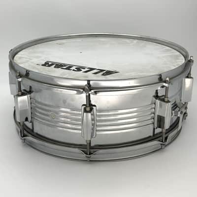 Used Allstar Generic Beaded Steel Snare Drum 14x5.5 - Good image 2