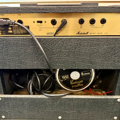 Marshall Artist Model 4203 Split Channel 30 Watt 1x12 Combo with Footswitch- Pre Owned *Pickup Only* image 5