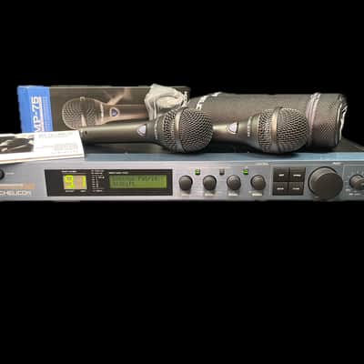 TC-Helicon VoiceWorks Plus Vocal Harmonizer Processor + (2) MP-75 Mic Bundle | Tested image 2
