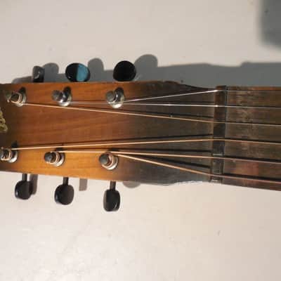 Slingerland May Bell Parlor Guitar Sunburst 1930's Vintage image 14