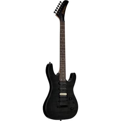 Kramer Striker Figured HSS Electric Guitar, Laurel Fingerboard, Transparent Black, Open Box (Very Good) image 6