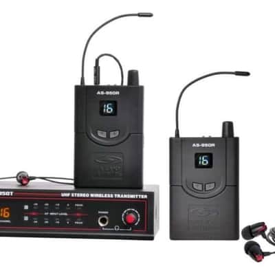 Galaxy Audio AS-950-2N Wireless In-Ear Twin Pack Monitor System - N: 518 to 542 image 1
