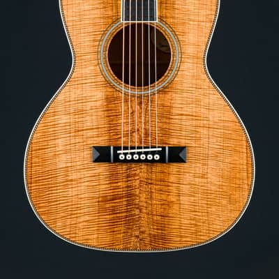 Bourgeois LDBO-12/S Custom All Flamed Koa 12-Fret with Slotted Headstock NEW image 4