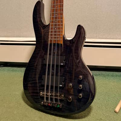ESP LTD B-208FM 2005 - 2015 - See Thru Black image 2