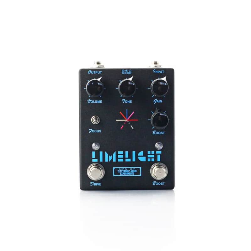 Electronic Audio Experiments  EAE Limelight Dual Channel Overdrive Effects Pedal image 1