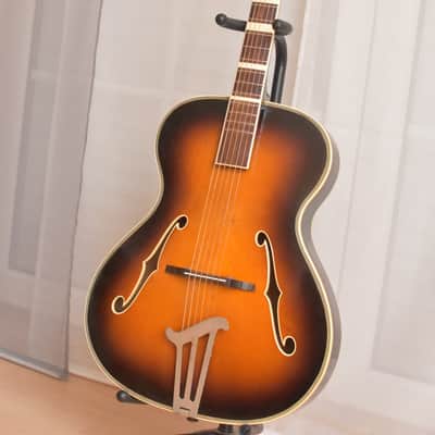 Migma Archtop – 1950s German GDR Vintage Archtop Jazz Guitar / Gitarre image 3