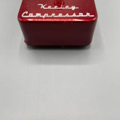 Keeley C2 2-Knob Compressor 2010s - Custom Red image 2