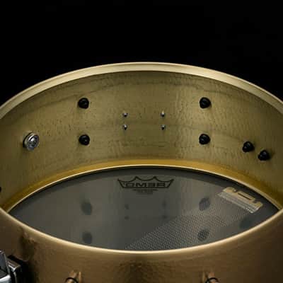 Tama TBRS1455H Hand Hammered Brass Star Reserve Snare Drum 14"×5.5" image 6