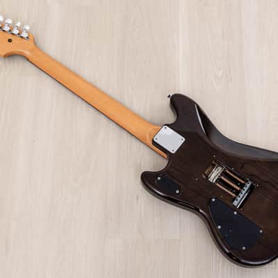 1991 Levinson Blade MG-2 Offset Electric Guitar Trans Black w/ Active EQ/Boost, Japan image 13