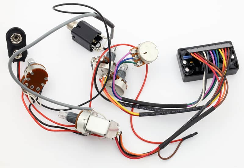 Audere Audio Audere Audio BEQ-03 Bass Preamp Prewired Assembly, Pots image 1
