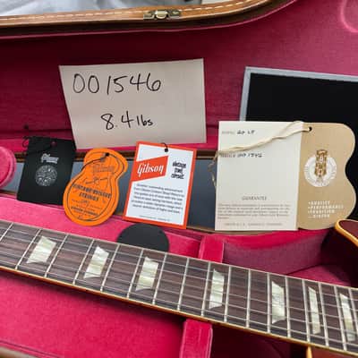 Gibson Custom Les Paul 60th Anniversary Limited Edition V2 2020 - Tomato Soup Burst #001546 image 16