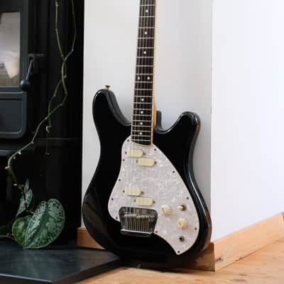 Fender Japan Squier Vista Venus XII MIJ 1997 - 1998 - Black image 1