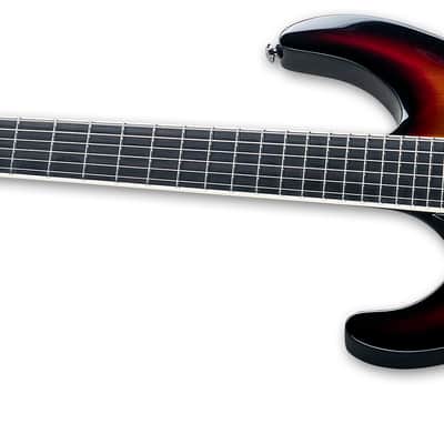 ESP LTD Stephen Carpenter SC-20 LH 3-Tone Burst Left-Handed Electric Guitar + Hard Case - Brand New image 3