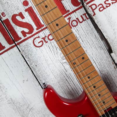 EVH 5150 Series Deluxe Electric Guitar Candy Apple Red Metallic with Gig Bag image 11