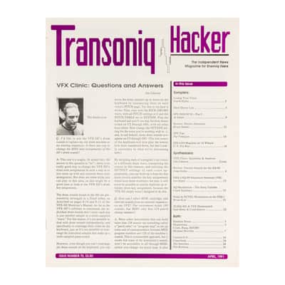 Transoniq Hacker Ensoniq User Magazine Issue Number 70