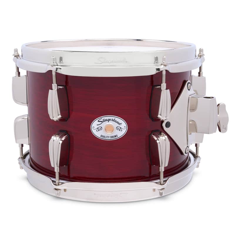 Slingerland Studio King Tom, 7x10", Royal Crimson Lacquer image 1