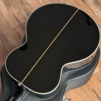 1994 Gibson J-185 Harley Davidson Limited Edition Jumbo Acoustic Guitar #724 EXCELLENT W/OHSC image 22